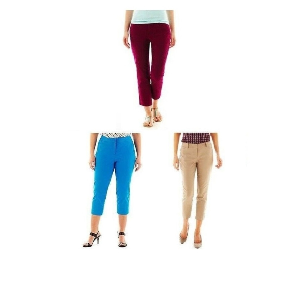 Women's Capri Pants Worthington size 6P 8P 10P 16P NEW